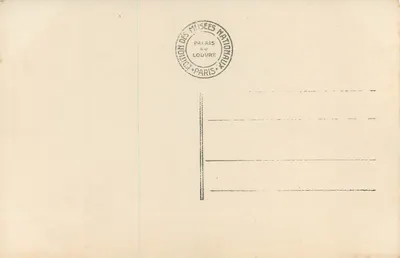 Chambre de l'Impératrice Joséphine — Malmaison — Édition des Musées Nationaux — Verso
