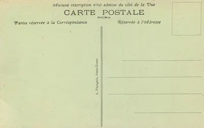 Blois (L.-et-C.) — Zamek — Skrzydła Franciszka I i Gastona z Orléans — A. P. — Rewers