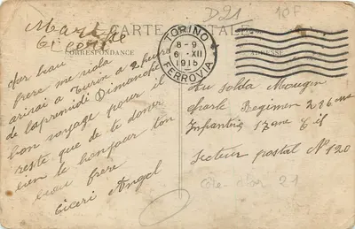 Dijon — Praça Darcy — editor R. Bérenger, n° 57 — Verso