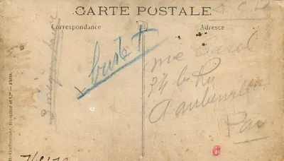 Família — 1947 — R. Guillerminot, Bespilug e Cie — Paris — Verso