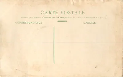 Caen — A Estação da Oeste, Vista geral — L.D. 47 — Verso
