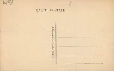 Mers-les-Bains — Widok Ogólny — G. B. — Rewers