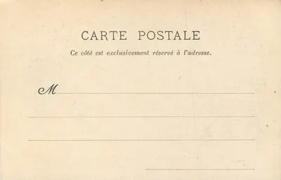 La Grotte de Notre-Dame de Lourdes — éditeur Léger-Martin, n°8 — Verso