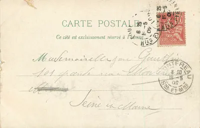 Jaskinia Cudotwórcza, Lourdes — wydawca D. T. Éditions, seria 2 N°482 — Rewers