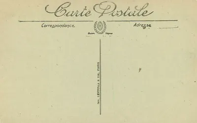 Lourdes — Entrata dell'Esplanade — Editore Aux Nations Catholiques, Sede presso il Rocher de Massabielle, Frioux et Denevers — Serie 127 — Verso