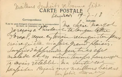LOURDES - Widok Matki Boskiej Z koroną i Esplanady — Pireneje, nr 808 — Rewers