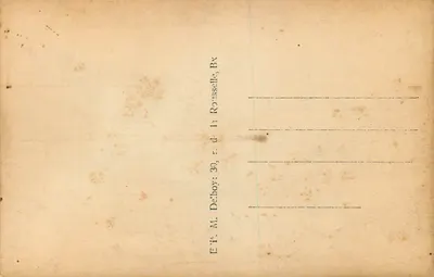 Bordeaux - Igreja de São Pedro — Delbroy, n°709 — Verso