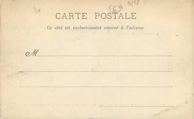 Die Pyrenäen — Meer der Wolken — Aufnahme vom Observatorium des Pic du Midi. Cliché Marchand. Sammlung Sajous, Bagnères-de-Bigorre. N° 124. — Rückseite