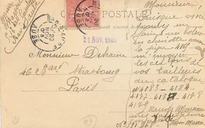 Oloron-Sainte-Marie — Velha Casa — Les Pyrénées Illustrées n°309 — Verso