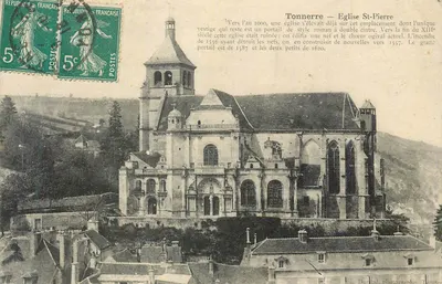 Tonnerre — Igreja de São Pedro — Durand, fotógrafo
