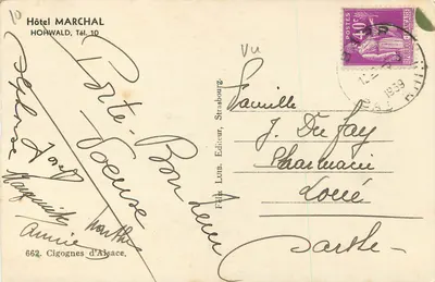 Cigani w Alzacji — Hotel Marchal, Hohwald — Rewers
