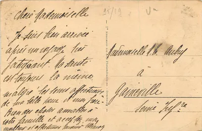Cigony w Alzacji — seria 102 — Spółka Alzacka Sztuki Fotomechanicznej, Strasburg — Rewers