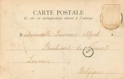 Klasztor Cimiez — Nice — wydawca L. Gross, 2 rue Maccarani, Nice - N. 172 — Rewers
