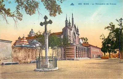 Nice — O Mosteiro de Cimiez — editor CAP, n° 405