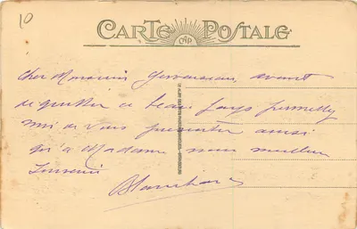 NICE - La Promenade des Anglais en het Paleis van de Darsena — uitgever CAP, n° 221 — Achterkant