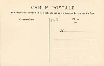 Besançon — Zbiornik wody Arcier i ulica Cingle — J. Liard, Wydawca, Besançon — Rewers