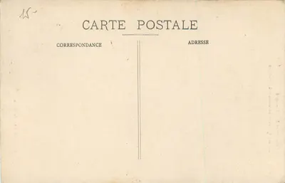 Besançon — A Cidadela em Tarragnoz — Ed. L. Gaillard-Prêtre, Besançon — Verso