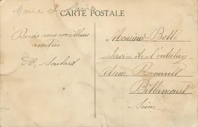 Cholet — Le Mail — Edição A M, n°75 — Verso