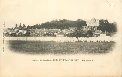 Bilhete postal antigo Environs de Dourdan Rochefort en Yvelines Vue Generale