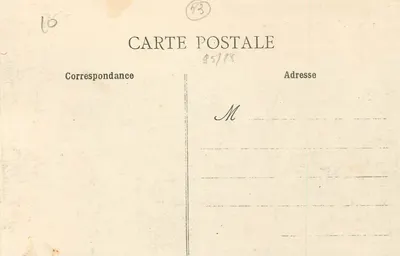 De Prefectuur — Laval — uitgever N.G., n°13 — Achterkant