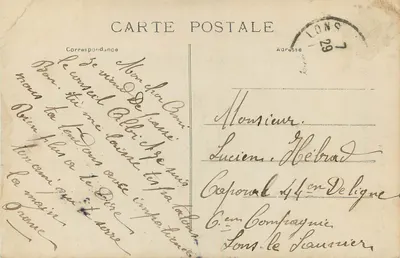 Albi — A Prefeitura — Fototipia Poire, Albi, n°73 — Verso