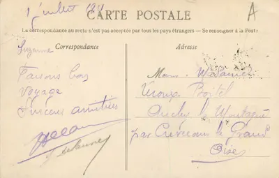 Chartres - Prefektura — Kolekcja AD — Rewers