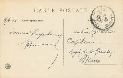 Lyon — Prefektura — B.F., Paryż, n°247 — Rewers