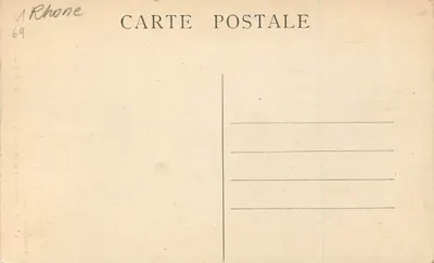 LYON — Wnętrze Bazyliki NMP Fourvière — Reproduktion verboten — Rewers