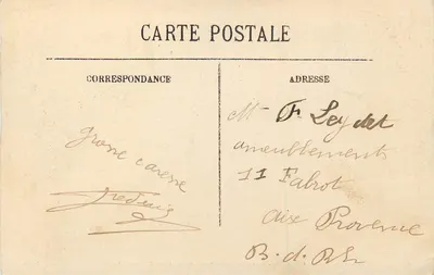 LYON — La Saône, Coteau de Fourvière en Lift van de Tour de Fourvière — LL. SELRCTA — Achterkant