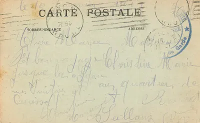 LYON — A Praça Carnot e a Estação Perrache — Verso