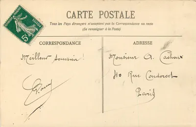 Lyon - Plac Carnot - A. C. - n°8 — Rewers