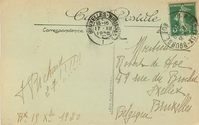 Bordeaux — Igreja de São Seurin — L.L. Sélect — Verso