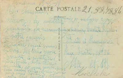Bordeaux — Grande Ópera — Estátuas das Musas e das Graças — Verso