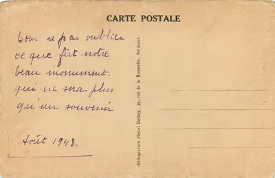 Bordeaux — Kolumna Girondyn — Grupa Południowa — M.D. — Rewers