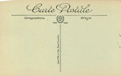 Montrésor — Zamek (XV i XVI wiek) — Le Fumoir — LL — Rewers