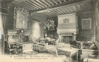 Montresor — O Grande Salão (Estilo do século XVI) — O Castelo (séculos XV e XVI) — I.L.