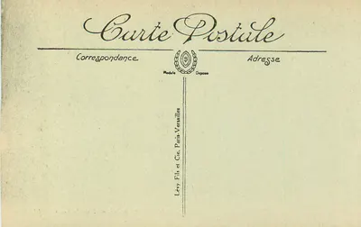 Montrésor — O Castelo (séculos XV e XVI) — Facha Norte — LL — Verso