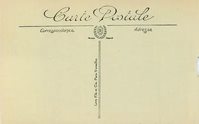 Montrésor — Vista sobre o Indrois e o Castelo (séculos XV e XVI) — LL — Verso