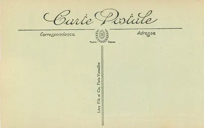 Montrésor — O Pequeno Salão, Estilo Luís XIII — LL — Verso