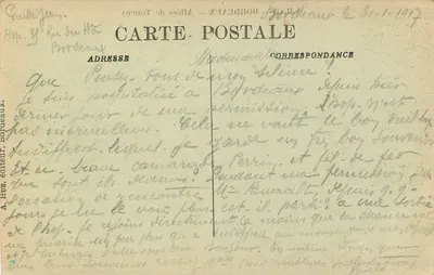 Bordeaux — Allées de Tourny — A.H. 48 — Verso
