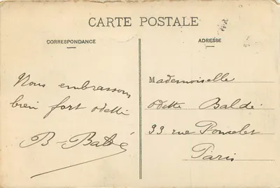 Bordeaux - Grosse Cloche — Marcel Delboy, fototyp, n°21 — Rewers