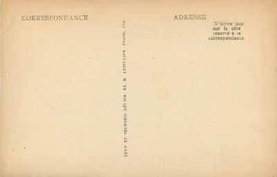 LYON — A Catedral São João — editor L.L. n° 47 — Verso