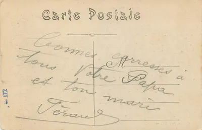 LYON — Most Południowy i nabrzeże Gaillleton — Carrier, wyd. - Dole — Rewers