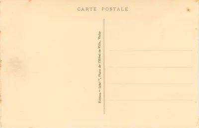 La Chaise-Dieu - A Igreja Abbatial (Monumento Histórico) — La Haute-Loire, série 8413 — Verso
