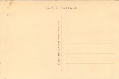 La Chaise-Dieu — Vista geral (Lado Noroeste) — Edição 'Idéal' n°8411 — Verso