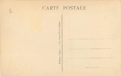 LE PUY - Estátua de N.-D. de França — fundida em 1860 com 213 canhões capturados em Sébastopol — editor Ideal, n° 8042 — Verso
