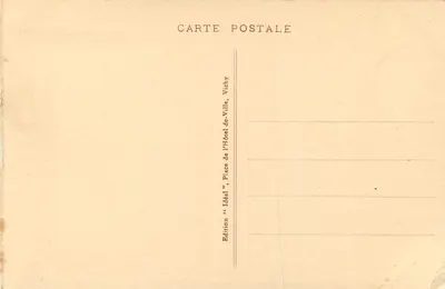 Interior da Igreja Abbatial de La Chaise-Dieu — Os Órgãos — Edição 'Idéal' n°8424 — Verso