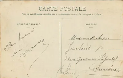 Côte Sauvaise — Rzeka w Sorendal — Wydawca Champapitier — Rewers