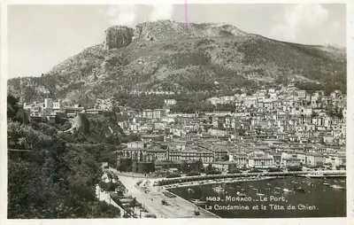Mônaco — O Porto, a Condamine e a Cabeça do Cão — Edição François St-François, Nice