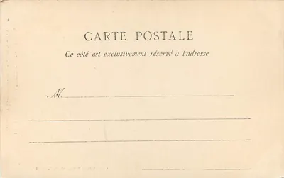 MAISONS-LAFFITTE — Zamek — Monumentalna kominka Gillesa Guérina — Wydawca: Chiche P. Souliet, Maisons-Laffitte — Rewers